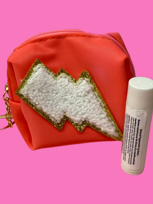 Mini keychain pouch - Hpink