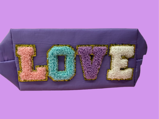 Love bug sm pouch - purple