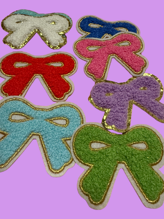 Preppy bow patch