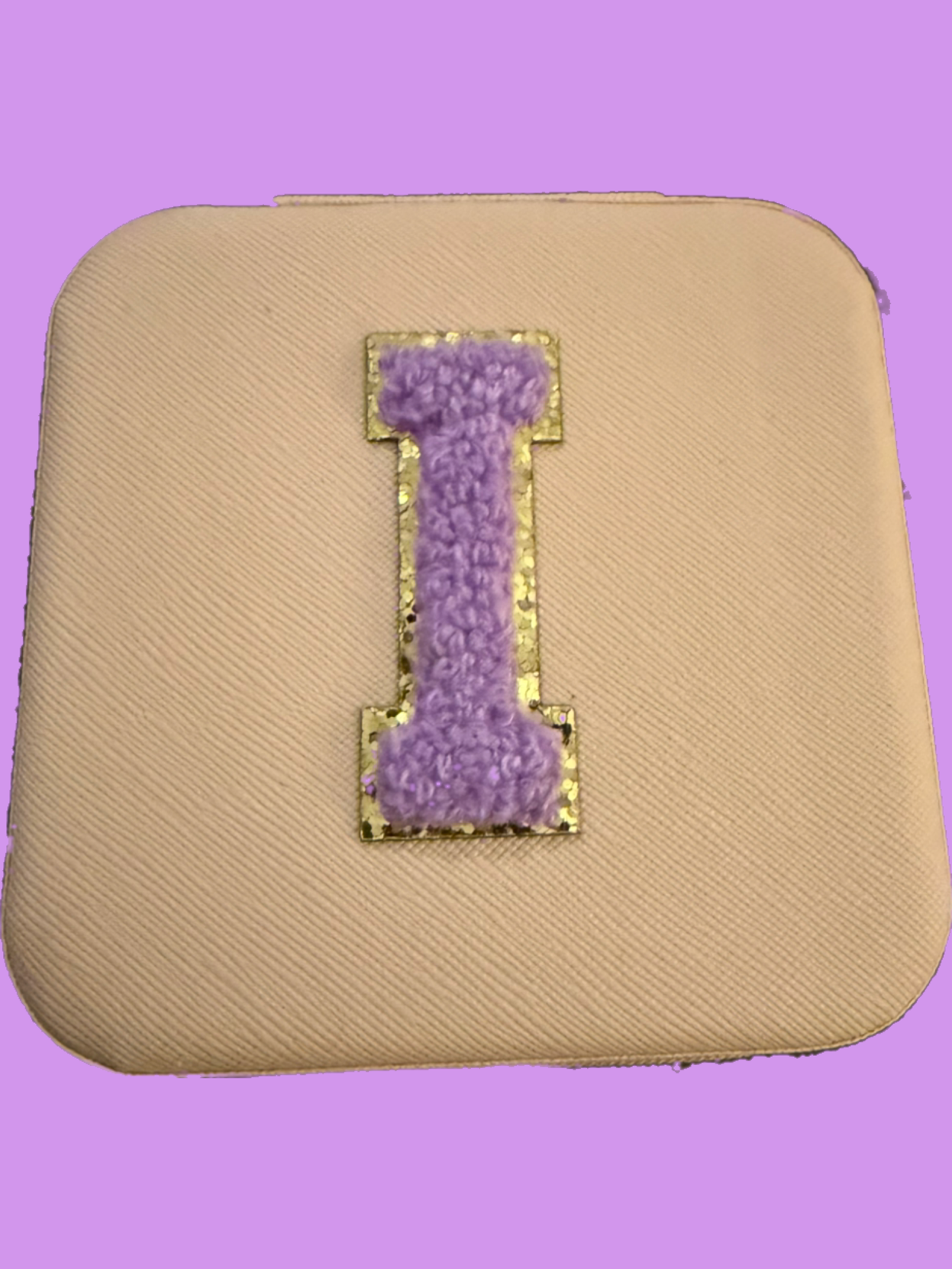 Petite protector small jewelry case - pink/customizable