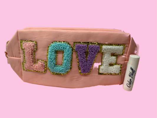 Love bug sm pouch - pink