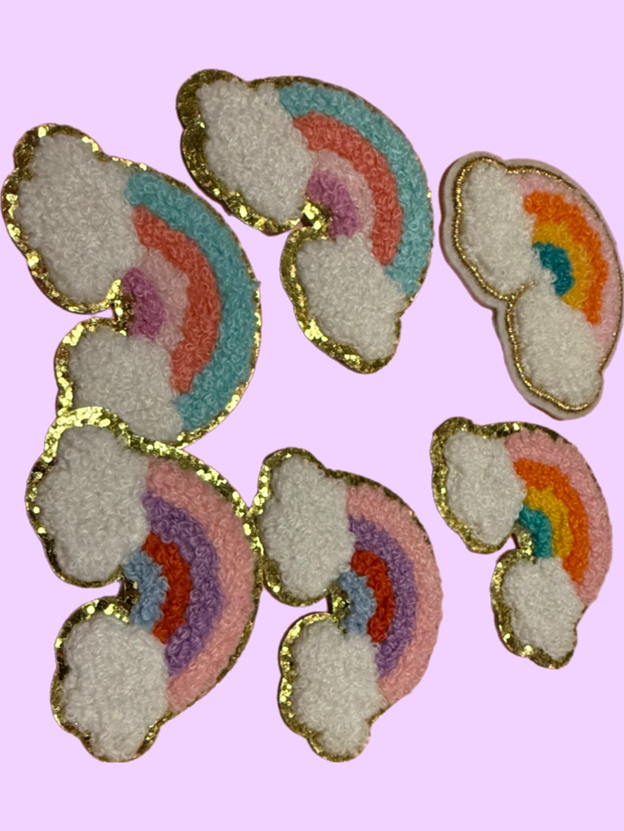 Chenille patches - emojis