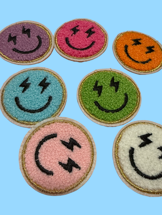 Funny face patch