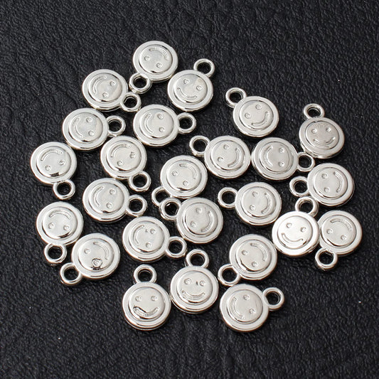 S- Happy face charm